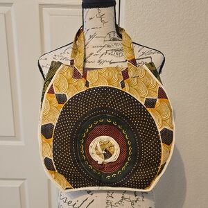 Tribal Handmade Multicolor Patterned Womens Tote Bag